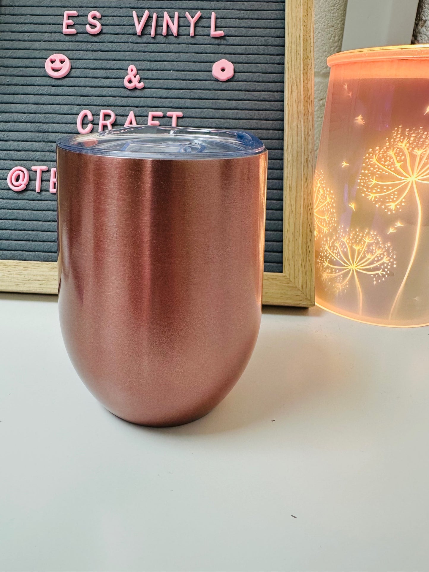 12oz Double Wall Wine Stainless Steel Egg Shape Tumbler image 6