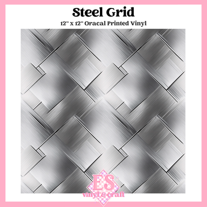 Engineered Steel Collection - 12" x 12" Sheet (10 Different Designs) image 2