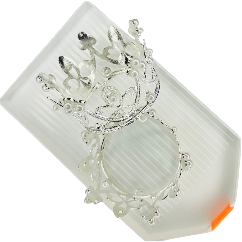 Silver Crown 3D Topper (Pack 1) image 0