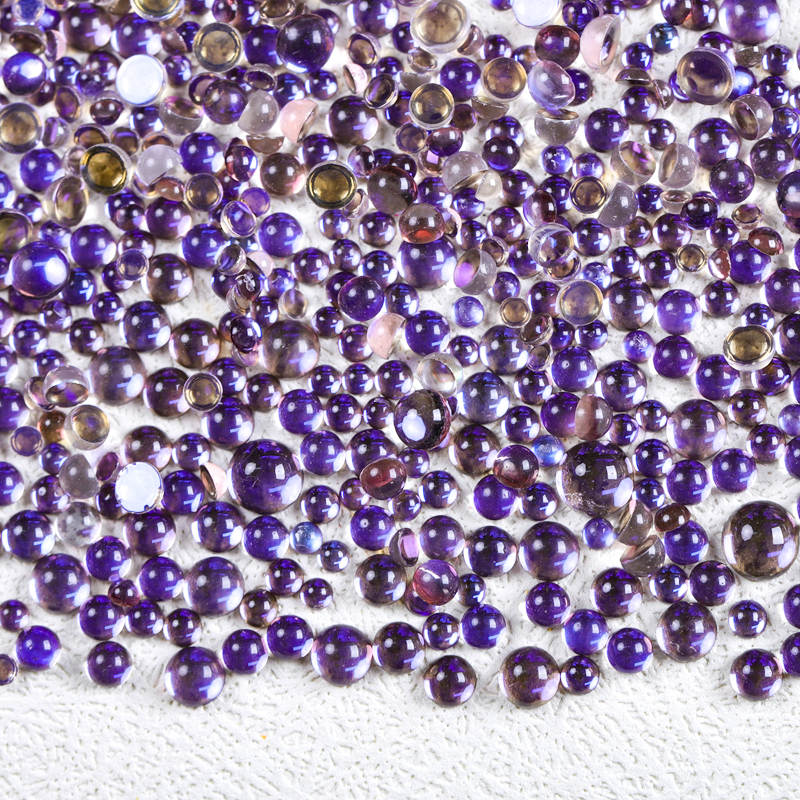 Glass Mermaid Pearls - Aurora Amethyst image 0
