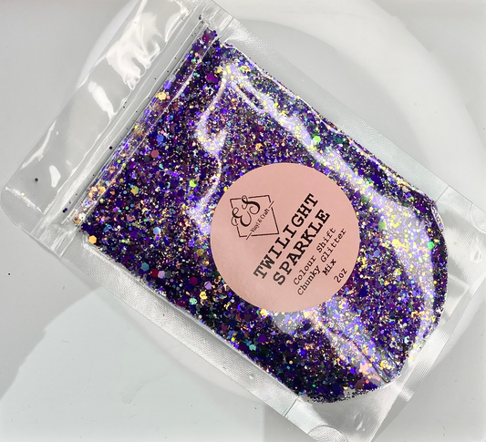 Twighlight Sparkle - Colour Shift Chunky Glitter Mix image 0