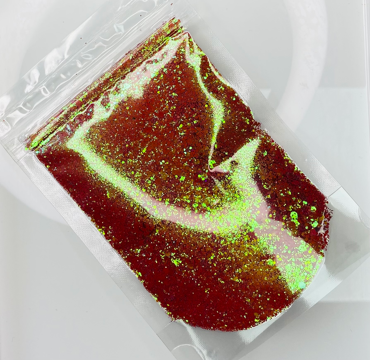 Fierce Red - Pearl Opal Chunky Glitter Mix image 1