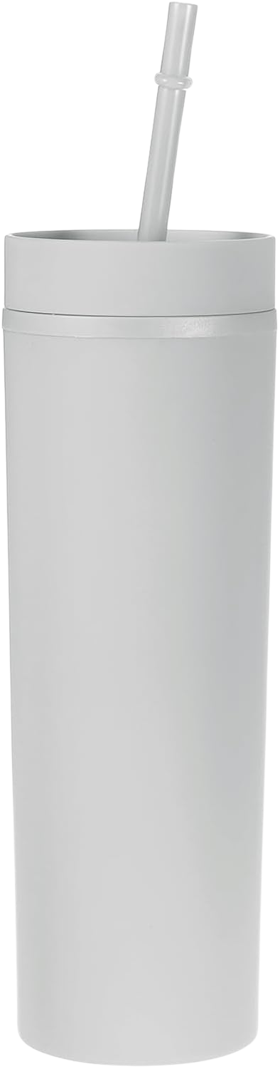 Matte Skinny Tumblers Double Wall 16oz (Letters Z - A11)