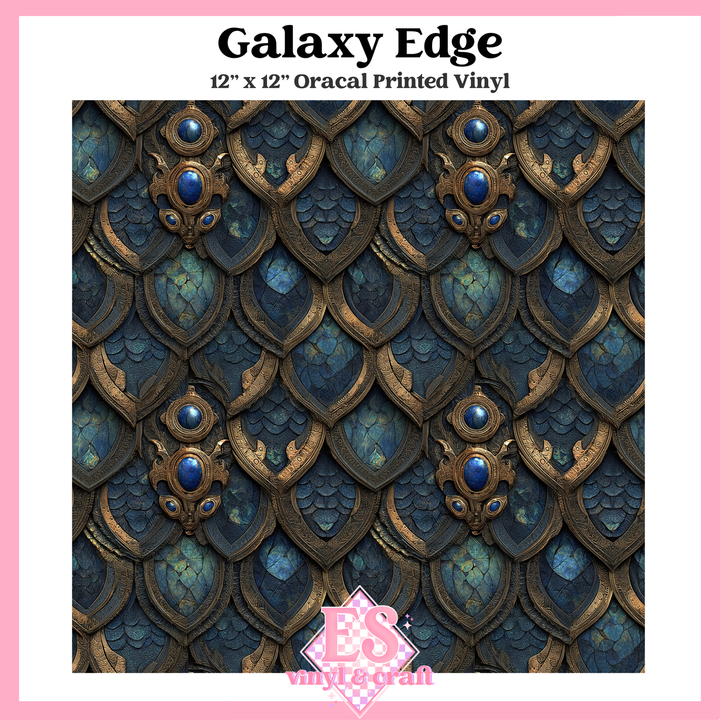 Gemstone Dragon Scale Collection - 12" x 12" Sheet (14 Different De image 13