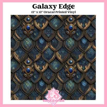 Gemstone Dragon Scale Collection - 12" x 12" Sheet (14 Different De image 13