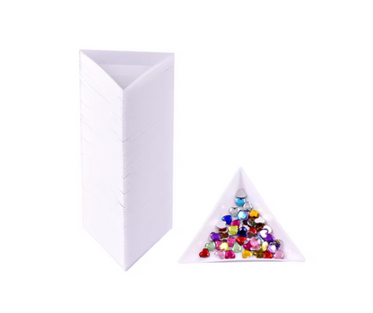 Triangle Sorting Tray for Rhinestones, Pearls or Cabochons image 0