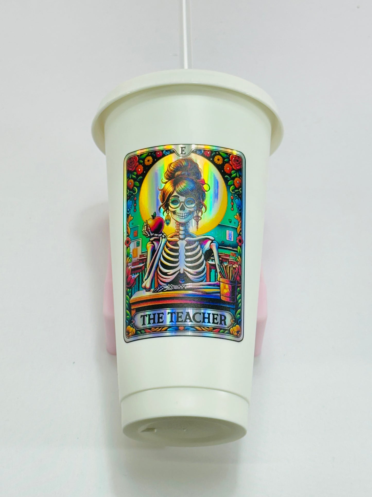 Tarot Card Decals - Teckwrap Holographic Rainbow Silver - Section 3 image 6