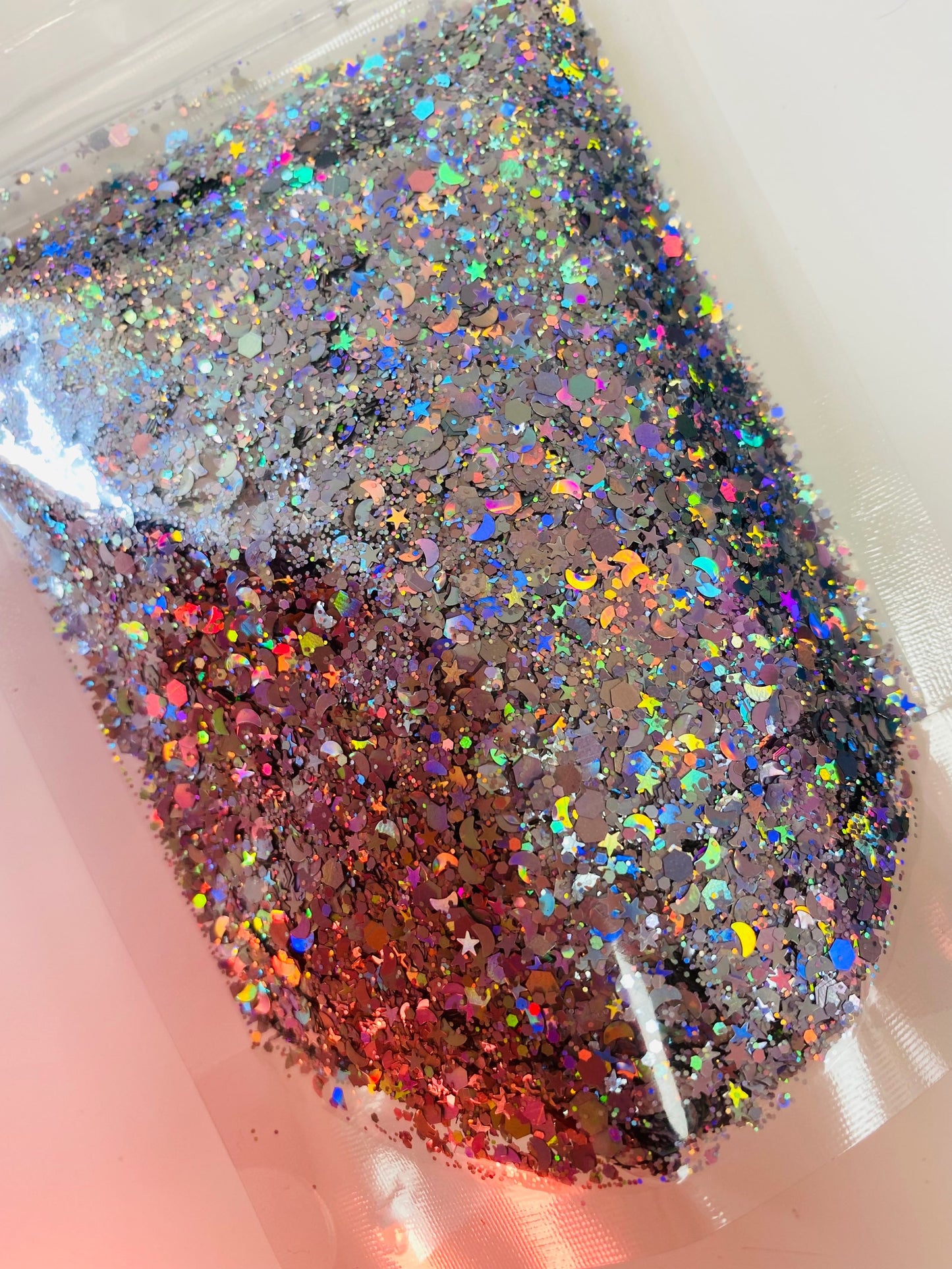 Cosmic Disco Ball - Glitter Shape Mix image 1