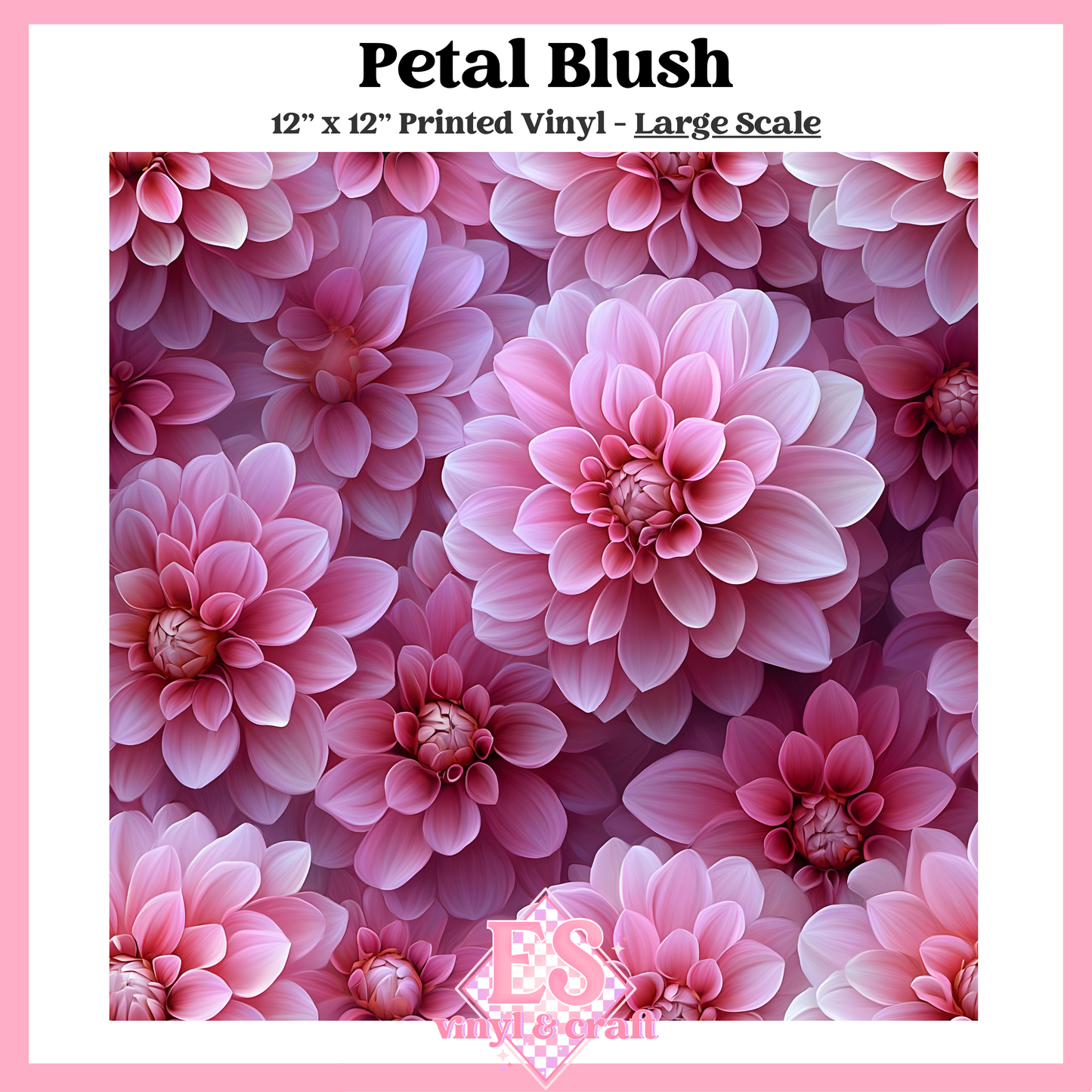 Petal Blush - Small or Large Scale Options - 12" x 12" Sheet image 2
