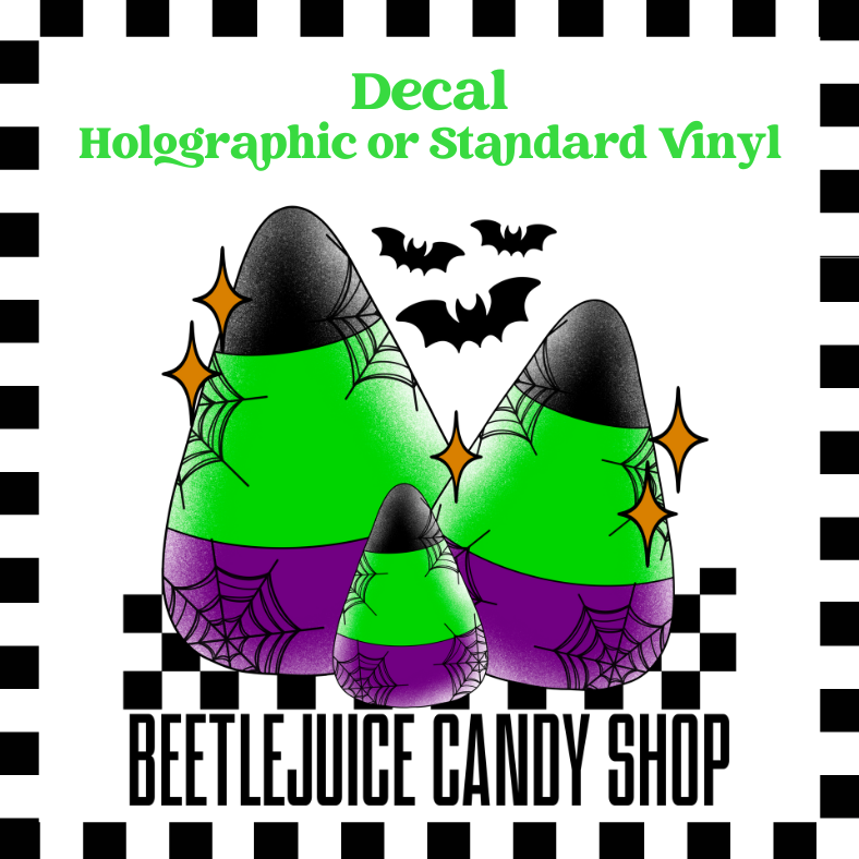 Candy Shop - Teckwrap Holographic Printed Vinyl image 0