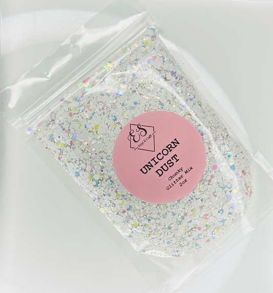Unicorn Dust - Chunky Glitter Mix image 0
