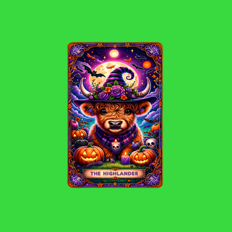 Halloween Tarot Card Decals - Teckwrap Glow in the Dark Section 1 image 4