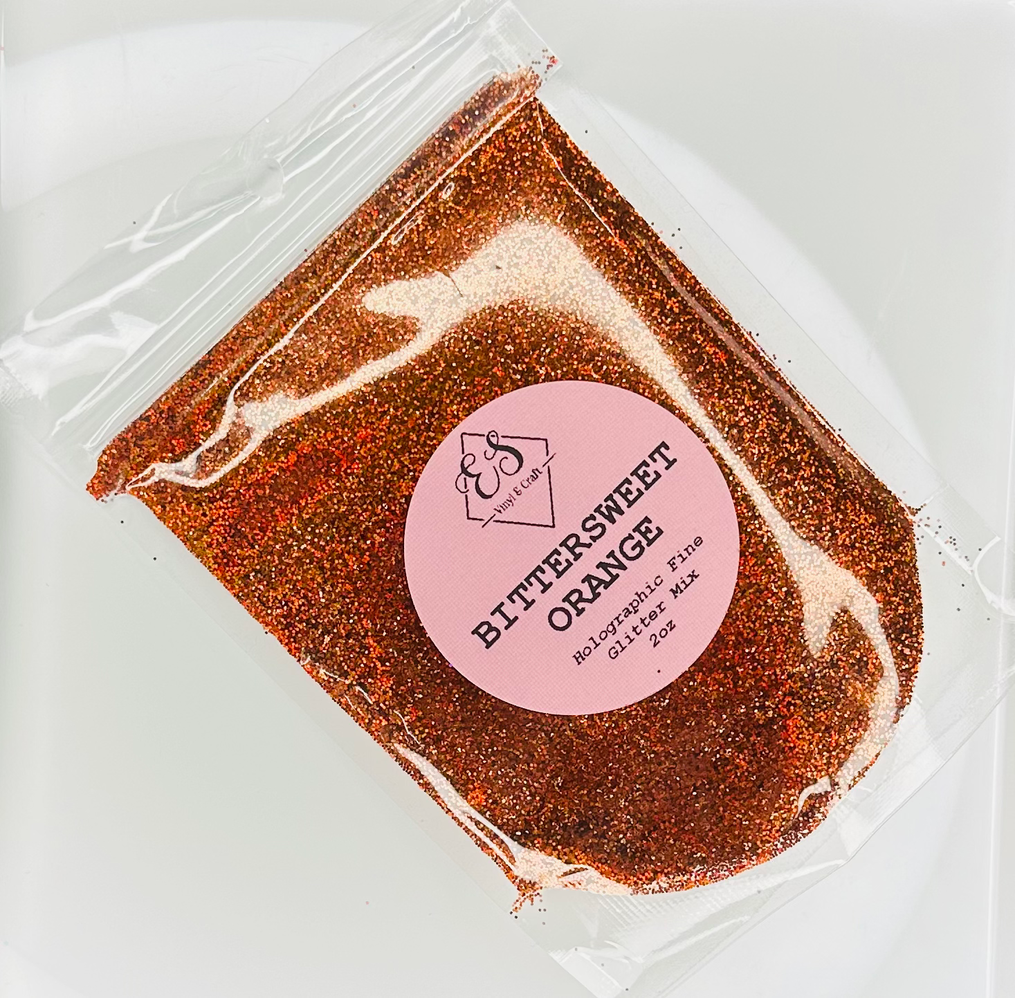 Bittersweet Orange - Holographic Fine Glitter Mix image 0