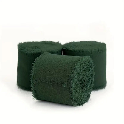 Chiffon Fringed Ribbon - 4cm x 5 Meters image 3