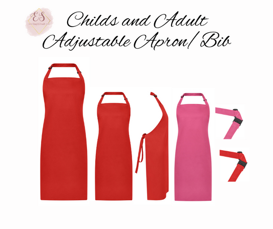 Childs and Adults Adjustable Aprons image 0