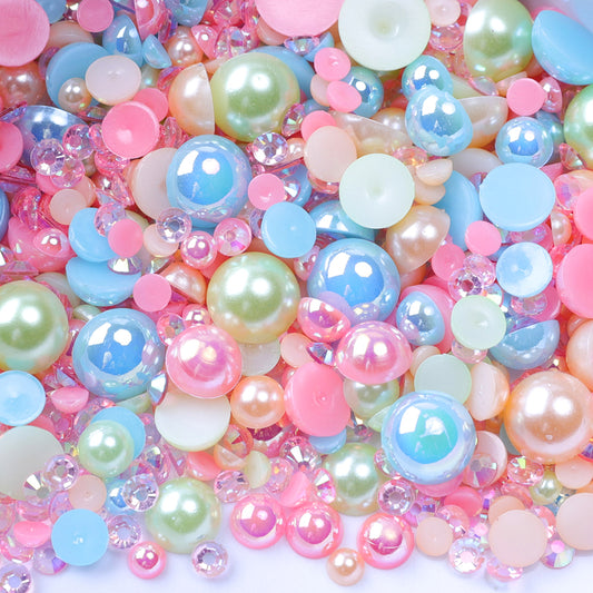 Floss - Pearl & Rhinestone Mix image 0
