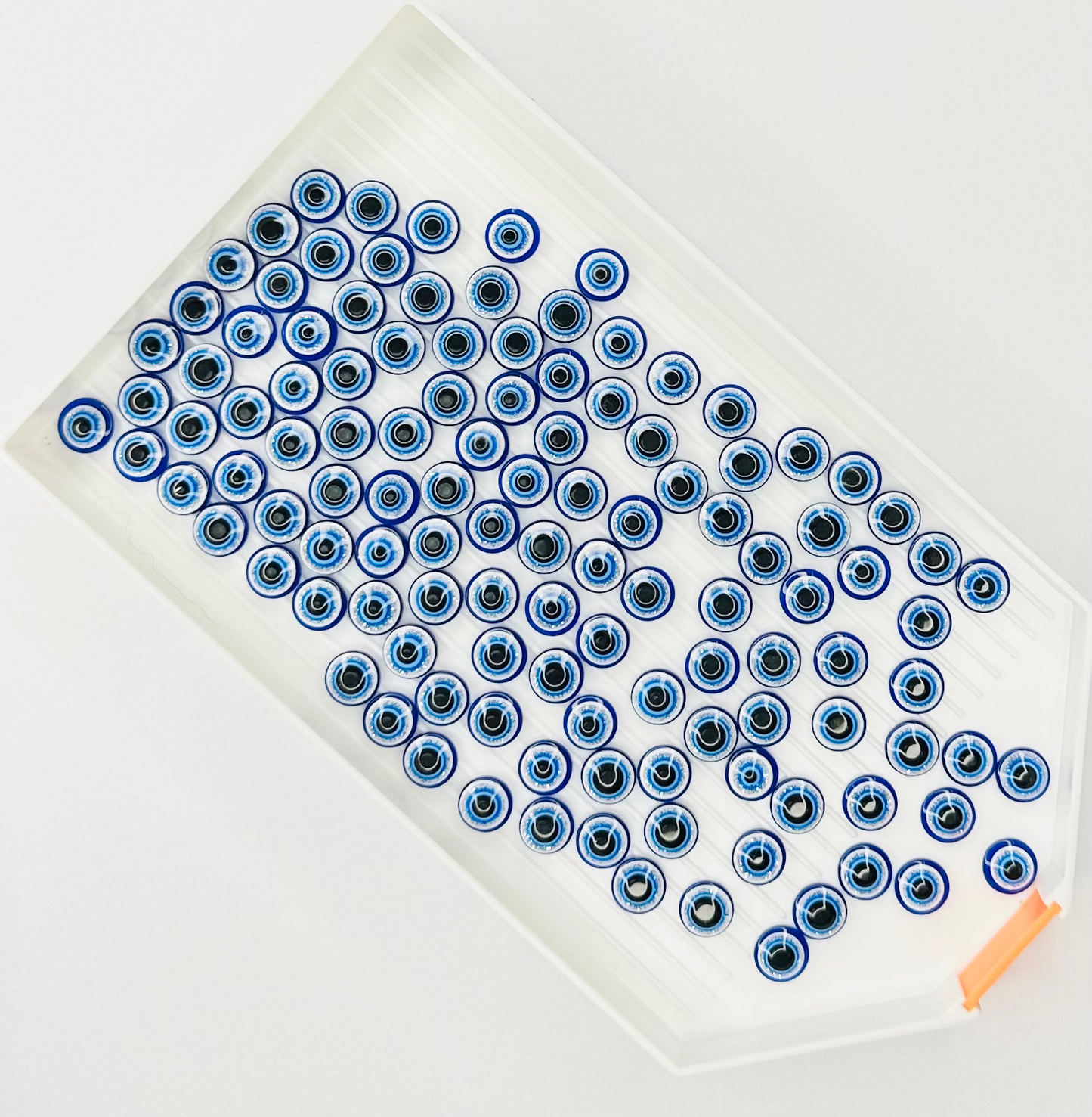 Evil Eye Sparkly Cabochon Flat Back Charm (Pack of 20) image 0