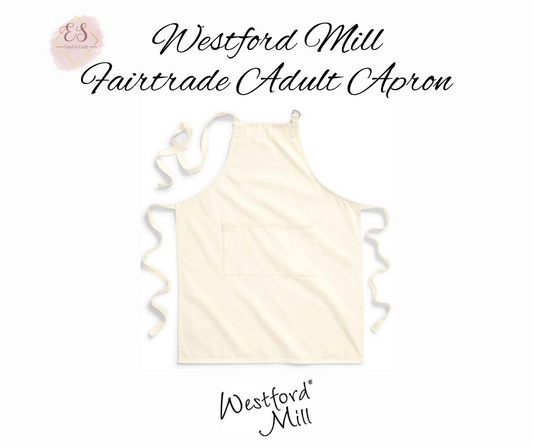 Westford Mill Fairtrade Adult Craft Apron image 0