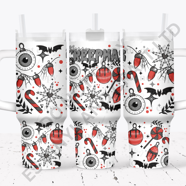 40oz Tumbler Wraps - UV-DTF (2 Wraps - Top and Bottom) image 2