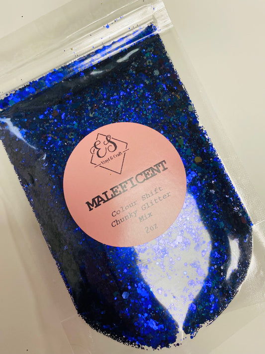 Maleficent - Colour Shift Chunky Glitter Mix image 0