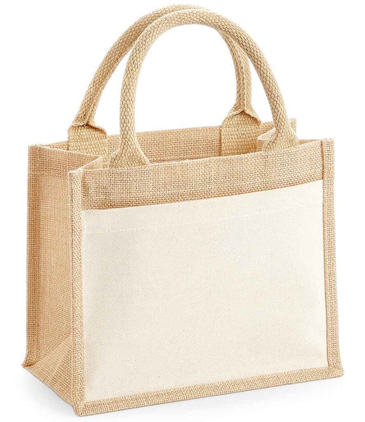 Westford Mill Pocket Jute Gift Bag image 0
