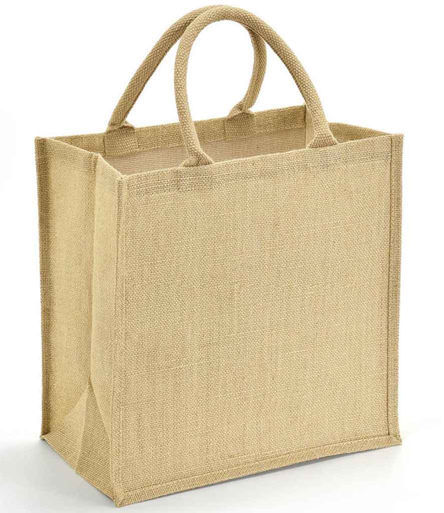 Brand Lab Natural Jute Tote Bag image 1