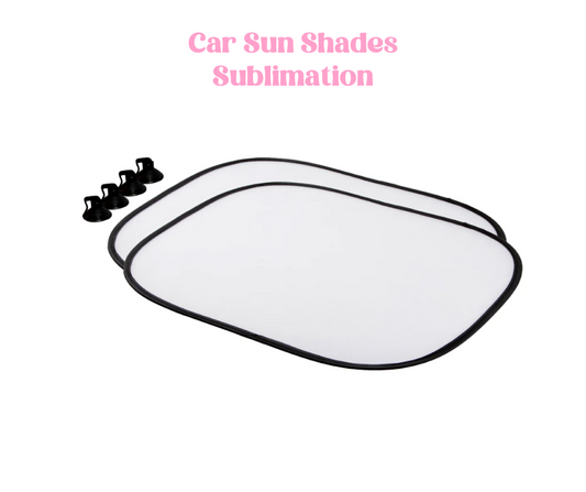 Car Sun Shades Sublimation (Pack of 2) image 0