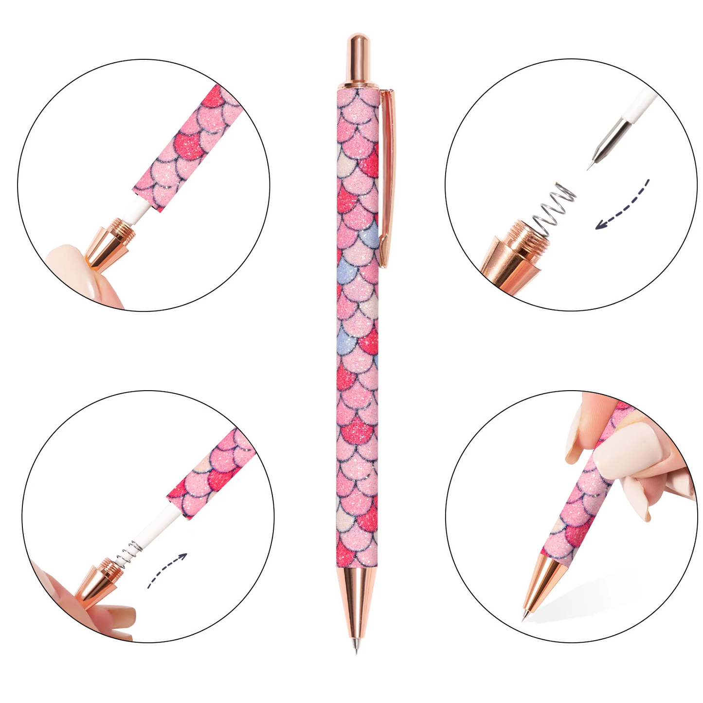 Teckwrap Pink Mermaid Weeding Pen image 1