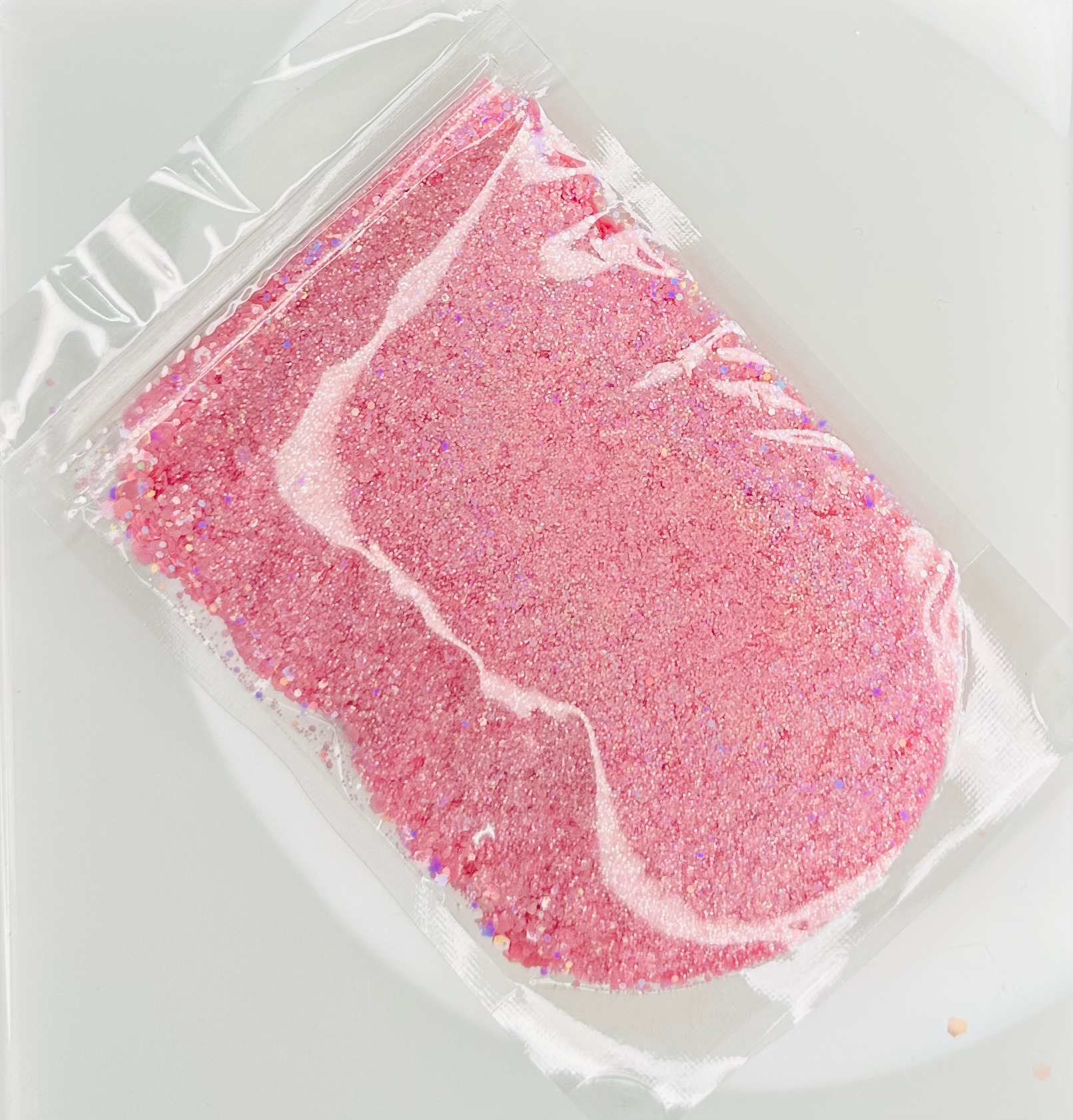 Pretty in Pink - Macaroon Holographic Chunky Glitter Mix image 1