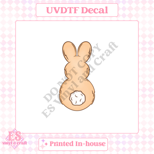 Pastel Bunny - UV-DTF Decal Transfer image 0