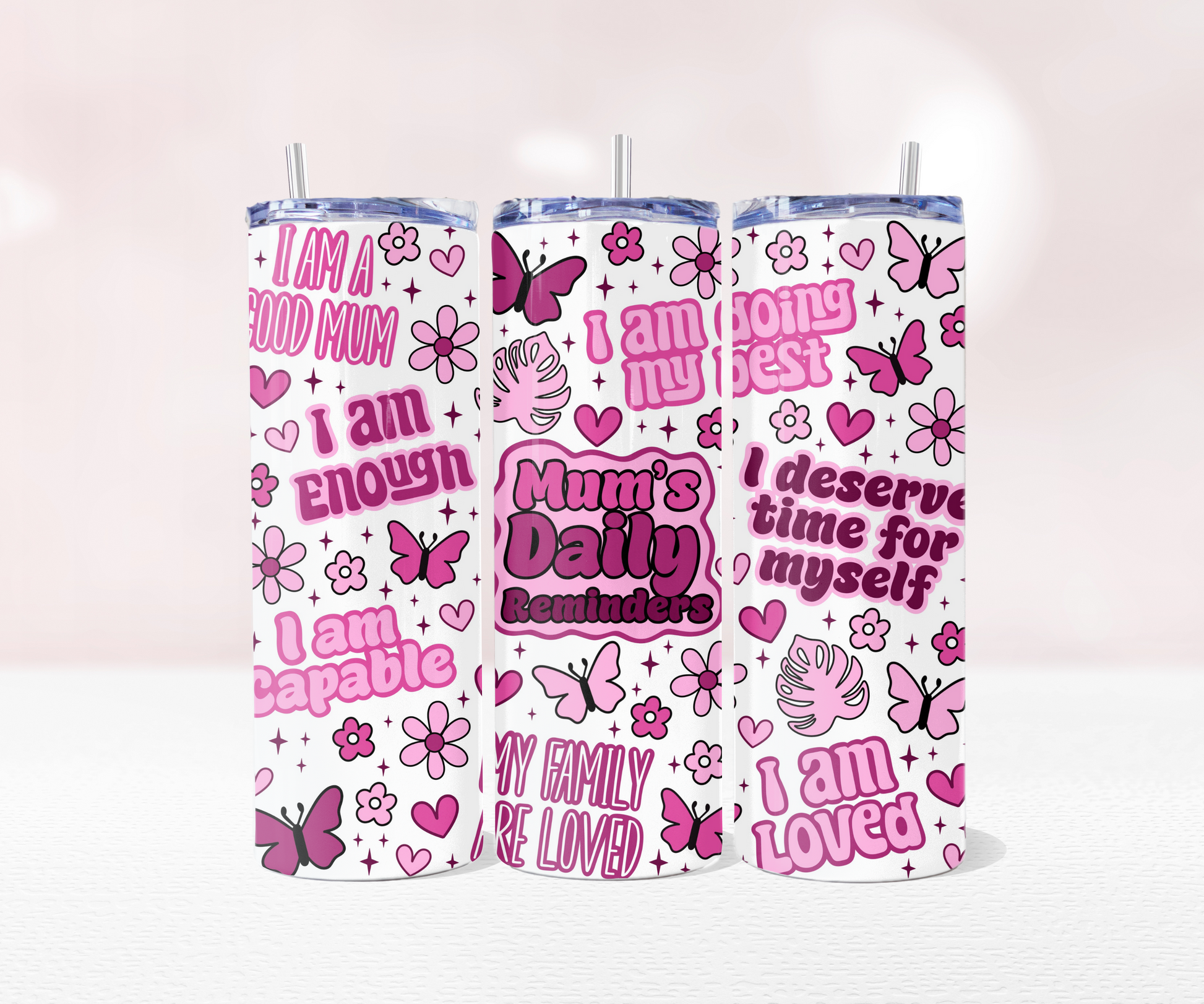 Mum's Daily Reminder - Pre Printed Sublimation 11oz or 20oz Wrap image 2