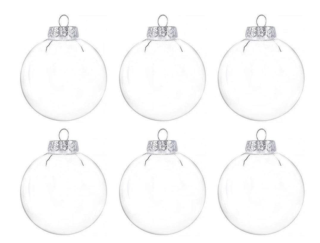 Christmas 8cm Baubles image 1