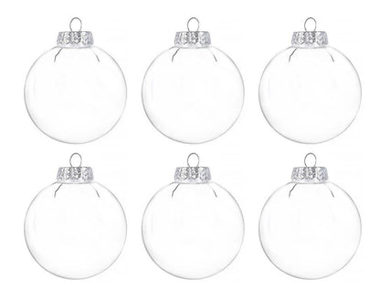 Christmas 8cm Baubles image 1