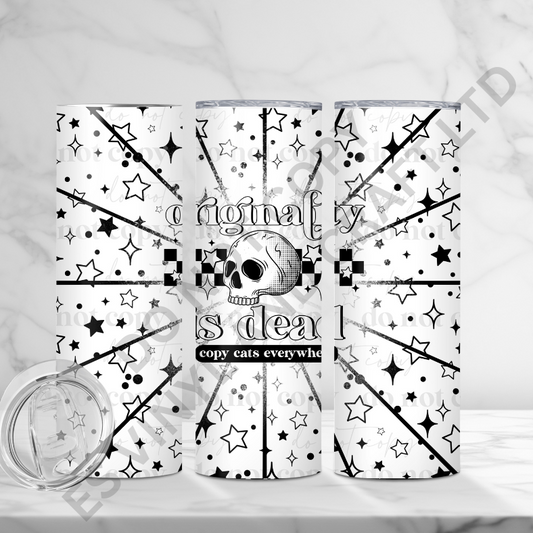 Originality White - Full 20oz Tumbler Sublimation Ready To Prin image 0