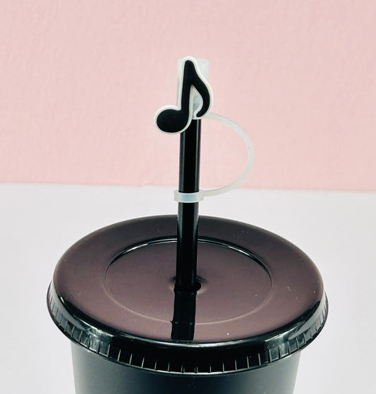 Music Note - Straw Topper image 0