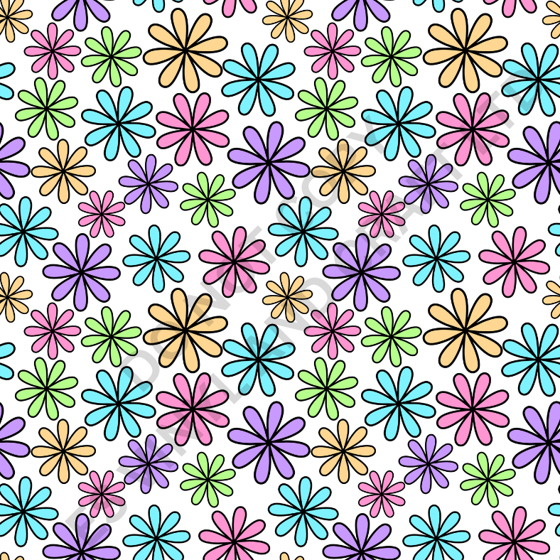 UV Printed Vinyl - A4 or 12" x 12" Sheet image 2