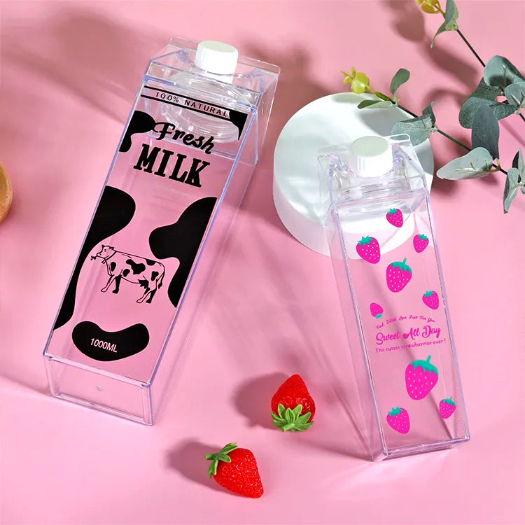 Plastic Milk Carton 500ml or 1000ml image 4