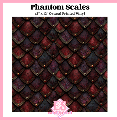 Prismatic Dragon Scale Collection - 12" x 12" Sheet (14 Different De image 4