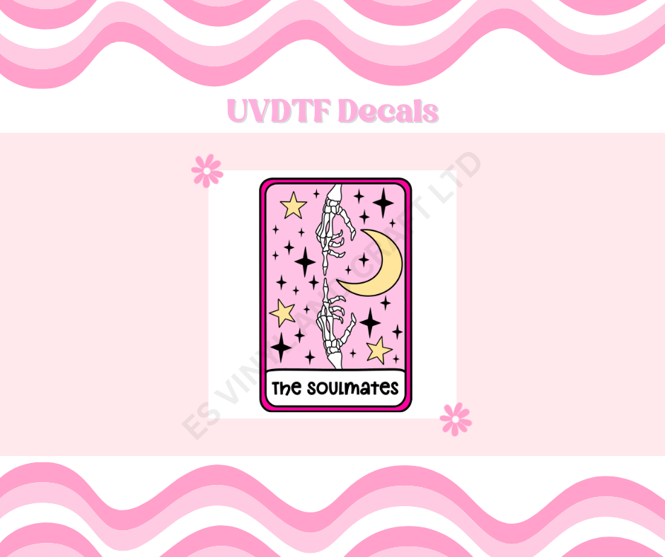 Tarot Cards (Individual or Set of 6)  - UVDTF Decal image 1