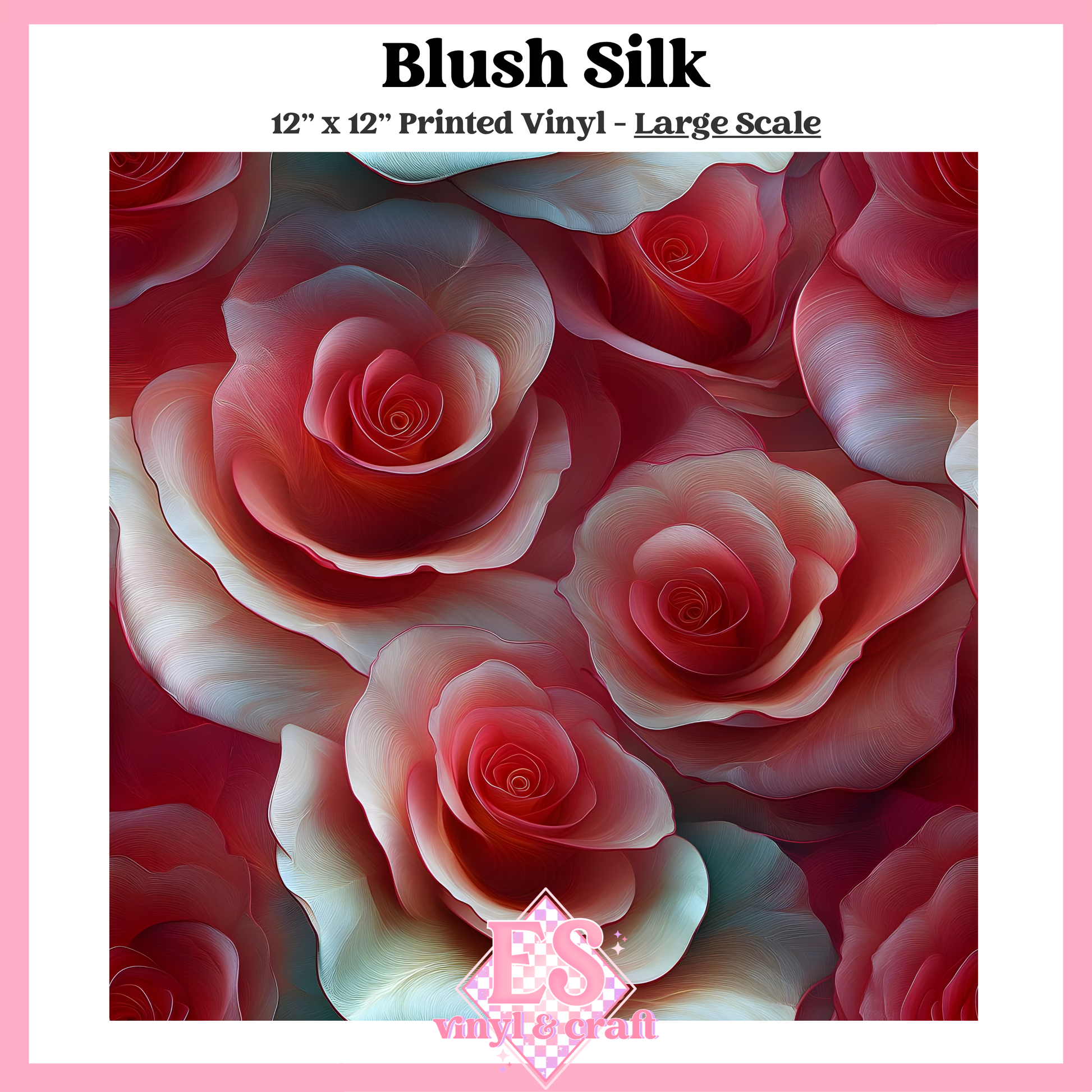 Blush Silk - Small or Large Scale Options - 12" x 12" Sheet image 2