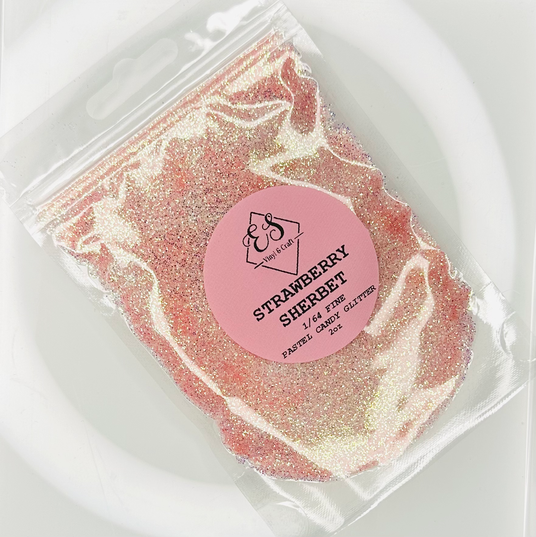 Strawberry Sherbet - Pastel Candy Fine Glitter Mix image 0