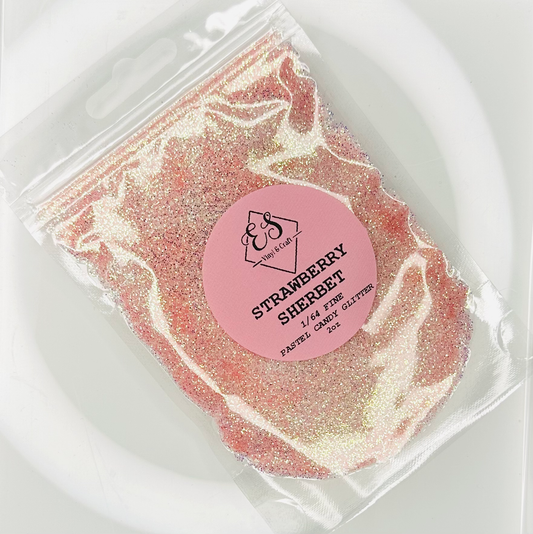 Strawberry Sherbet - Pastel Candy Fine Glitter Mix image 0