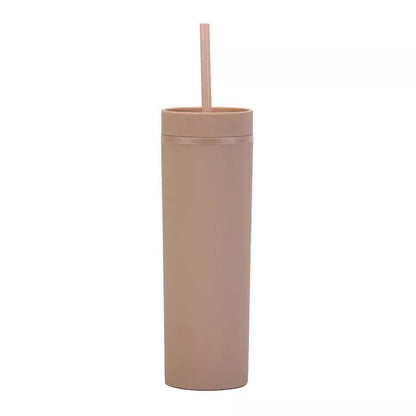 Matte Skinny Tumblers Double Wall 16oz (Letters Z - A11)