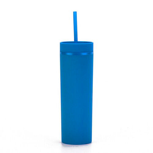 Matte Skinny Tumblers Double Wall 16oz (Letters Z - A11)